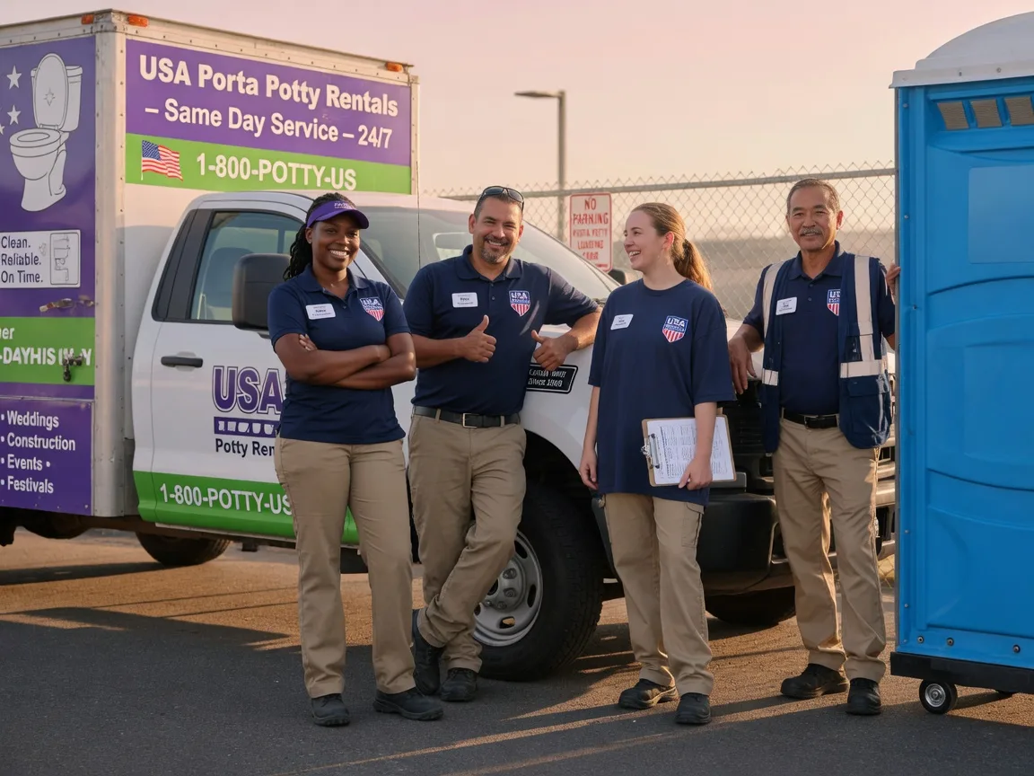 Porta Potty Rental company in Burlington, NJ